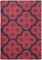 Jonathan Adler Mandala Cover in Navy and Red