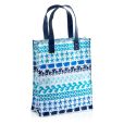 Product Image. Title: Jonathan Adler Blue Ocean Tote (8x10x3.5)