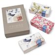 Product Image. Title: Scrapbook Bird Botanical Soap Set of 3