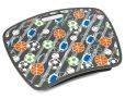Product Image. Title: Sports Stripe Grey Multi Lap Desk with Zip Pocket
