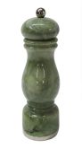Product Image. Title: Alabaster Sage Green Bisetti 7" Peppermill