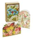 Product Image. Title: Assorted Ephemera Boxed Cards - Set of 24