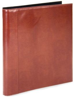 Sienna Deluxe Portfolio Leather Binder Book 8.5x11