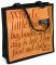 Jeff Fisher Lincoln/Erasmus Quotes Tote - (14x14x5)