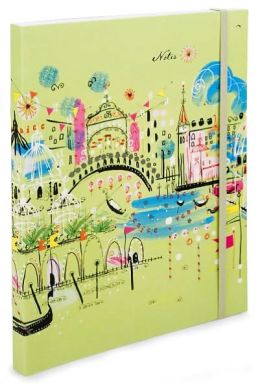 Green Venice Flexi Lined Journal (9.75