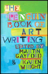 The Penguin Book of:  ART WRITING