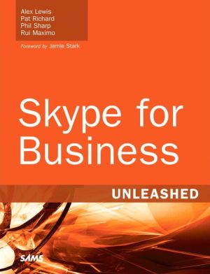 Book Skype for Business Unleashed