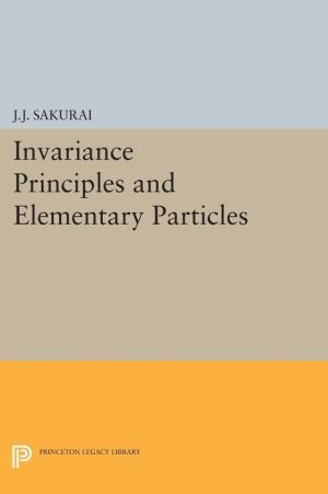 Invariance Principles and Elementary Particles