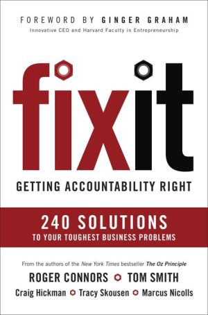 Fix It: 16 Traits That Empower You, Your Team, and Your Organization to Achieve Results