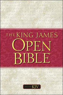 bible open expanded edition james king holy version nelson thomas abebooks