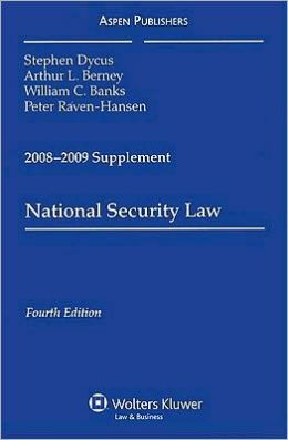 National Security Law, 2008-2009 Supplement