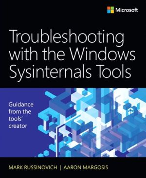 Book Troubleshooting with the Windows Sysinternals Tools