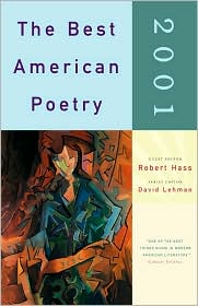 The Best American Poetry 2001 (Best American Poetry) Robert Hass and David Lehman