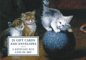 Cats in Art Tinbox: Kittens in Hay