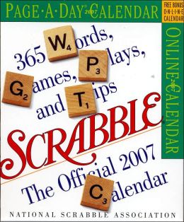 2007 Scrabble Page-A-Day Box Calendar