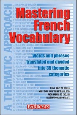 Mastering French Vocabulary: A Thematic Approach (Mastering Vocabulary Series) Wolfgang Fischer and Anne-Marie Plouhinec