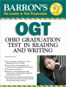 Barron's OGT in Reading and Writing: Ohio Graduation Test