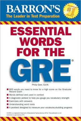Essential Words For The GRE