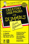 Quick Reference Creating Web Pages for Dummies