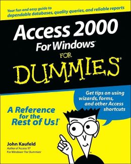 Access 2000 For Windows