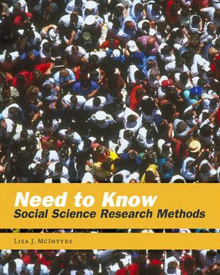 Need to Know: Social Science Research Methods
