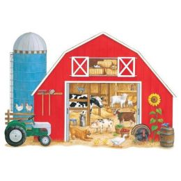 Whats in the Big Red Barn: Floor Puzzle