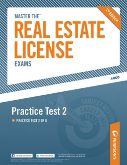 Peterson's Master the Real Estate License Exams, Practice Test 2