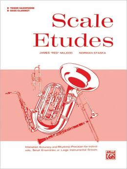 Scale Etudes: B-Flat Bass Clarinet (B-Flat Tenor Saxophone)