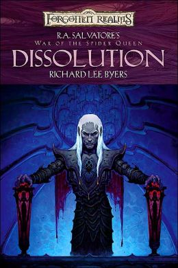 dissolution realms forgotten war spider queen byers richard lee novel release july date