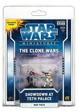 Star Wars Miniatures Clone Wars Showdown at Teth: A Star Wars Miniatures Map Pack