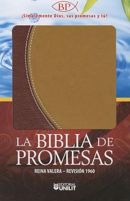 Biblia de Promesas/ DOS Tonos/ Piel ESP/ Vino y Beige (Spanish Edition) RV 1960