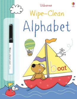 Wipe Clean Alphabet Book