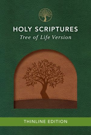 TLV Thinline Bible, Holy Scriptures, Walnut/Brown, Tree Design Duravella