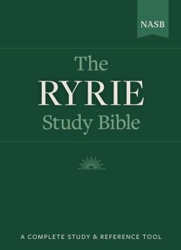 The Ryrie NAS Study Bible Genuine Leather Burgundy Red Letter Indexed Charles C. C. Ryrie