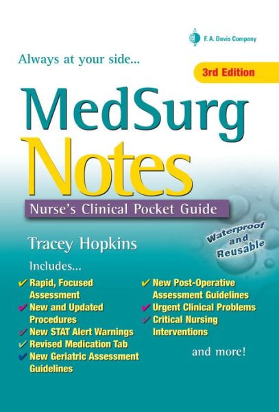 Hopkins: Med Surg Notes: Nurse's Clinical Pocket Guide 3e