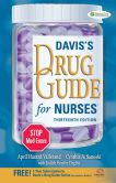 Book Cover Image. Title: Davis's Drug Guide for Nurses, Author: April Vallerand
