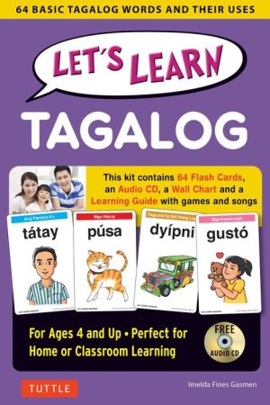 Let's Learn Tagalog Kit: 64 Basic Tagalog Words and Their Uses-For Children Ages 4 and Up