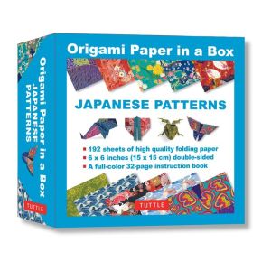 Origami Paper in a Box - Japanese Patterns: 192 Sheets of 6 x 6