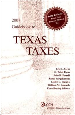Guidebook to Texas Taxes