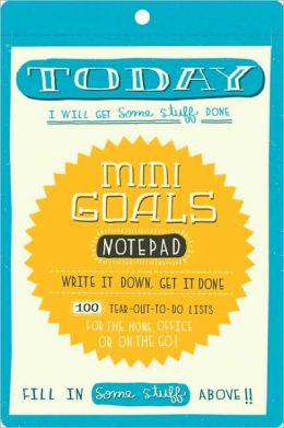 Mini Goals Notepad Mary Kate McDevitt