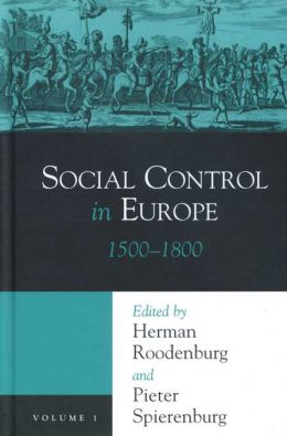 Social Control in Europe: 1500-1800