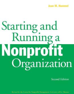 Starting and Running a NonProfit Organization
