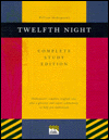 Twelfth Night: Or What You Will (Cliffs Notes Complete Study Edition)