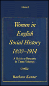 Women in English Social History, 1800-1914: Autobiographical Writings