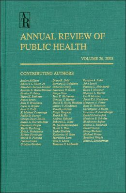 Annual Review Of Public Health 2005