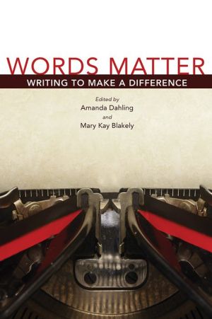 Words Matter: Writing to Make a Difference