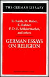 German Essays on Religion