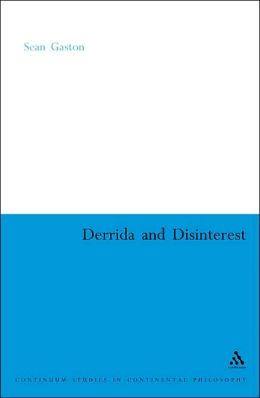 Derrida and Disinterest