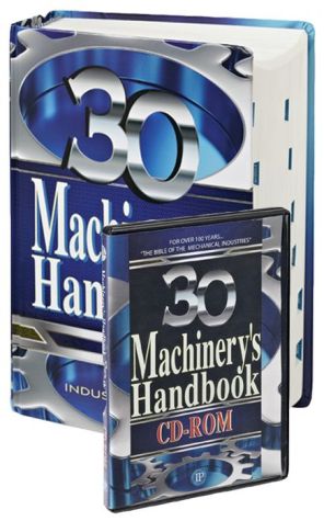 Machinery's Handbook, 30th Edition, Toolbox & CD-ROM Combo
