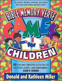 memory learn creative kids verse bible children games
